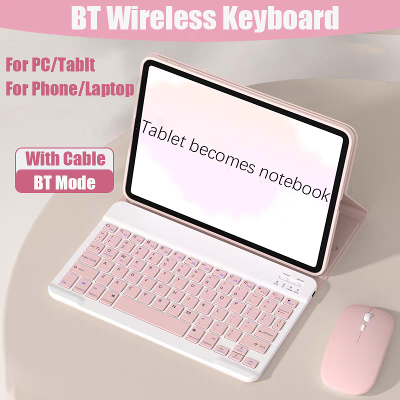 Android Tablet Gaming Accessories - Draadloos toetsenbord Bluetooth-compatibel toetsenbord voor Android