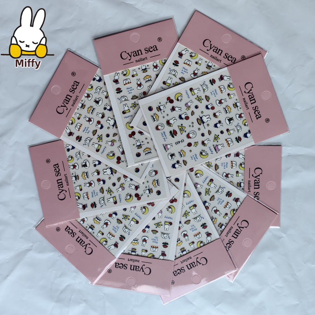 Fire Tablet Accessories - Kawaii Nijntje Konijn Stickers Leuke Cartoon