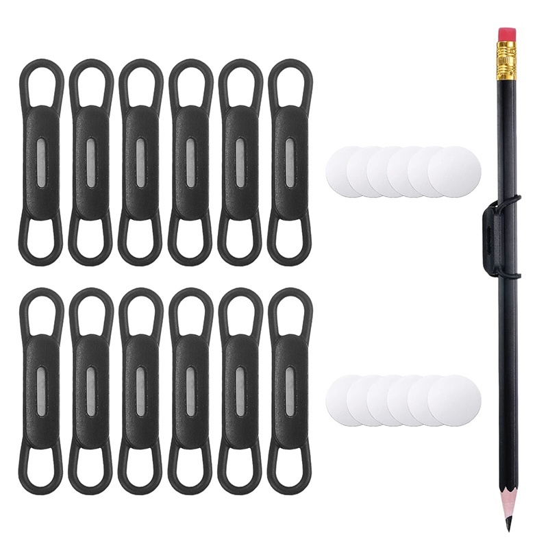 Tablet Pencil Accessories - Magnetische potloodhouder, tablet-touchpenclips, multifunctionele verstelbare siliconen