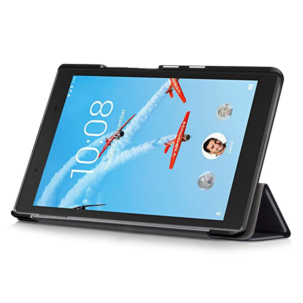 Tablet Cover Accessories - Vouw Stand Beugel Lederen Beschermhoes voor