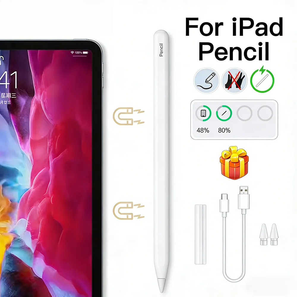 Tablet Pencil Accessories - Magnetische oplaadbare styluspen met handpalmverwerping voor