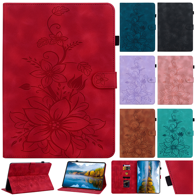 Tablet Accessories Amazon - Leren hoesje voor Amazon Fire Max