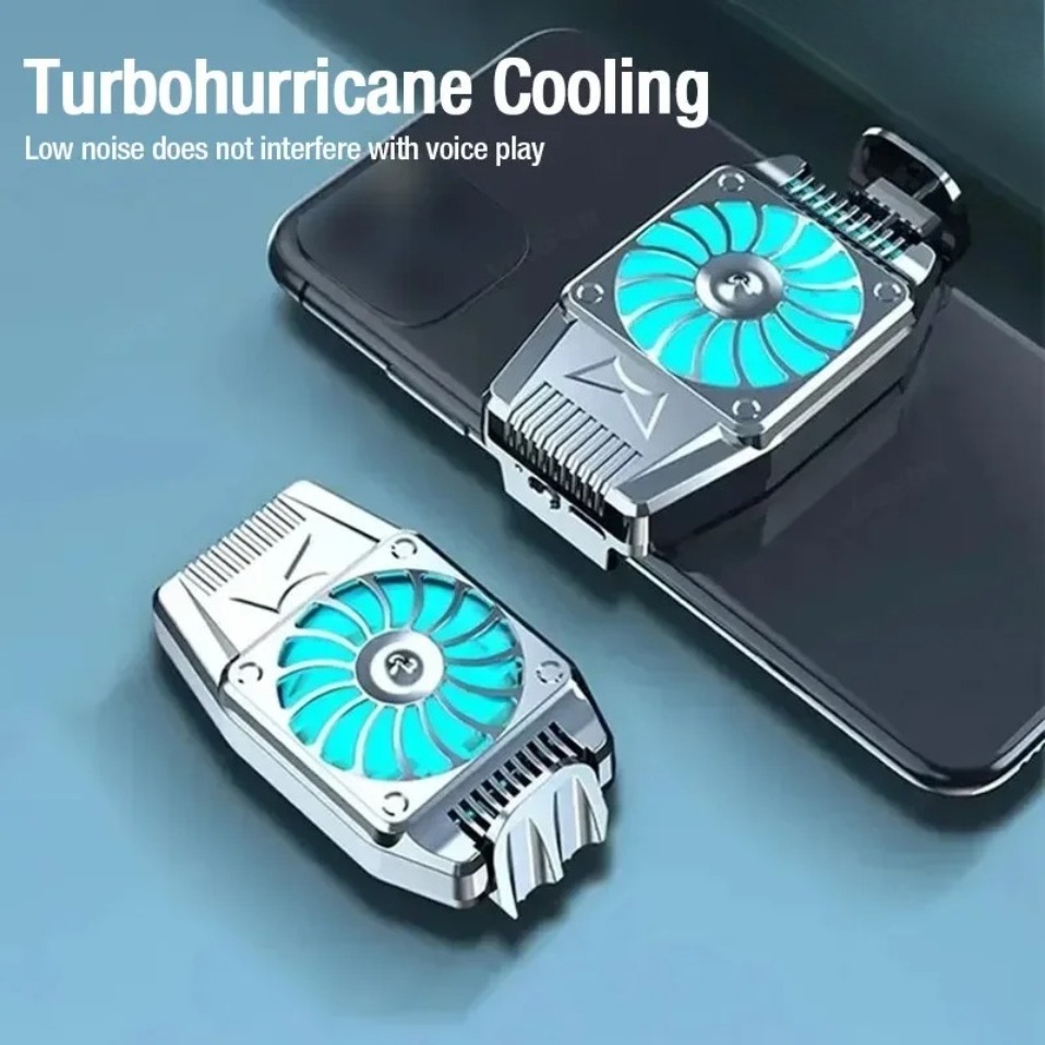 Android Tablet Gaming Accessories - Draagbare rugclip koeling mini air-cooled mobiele