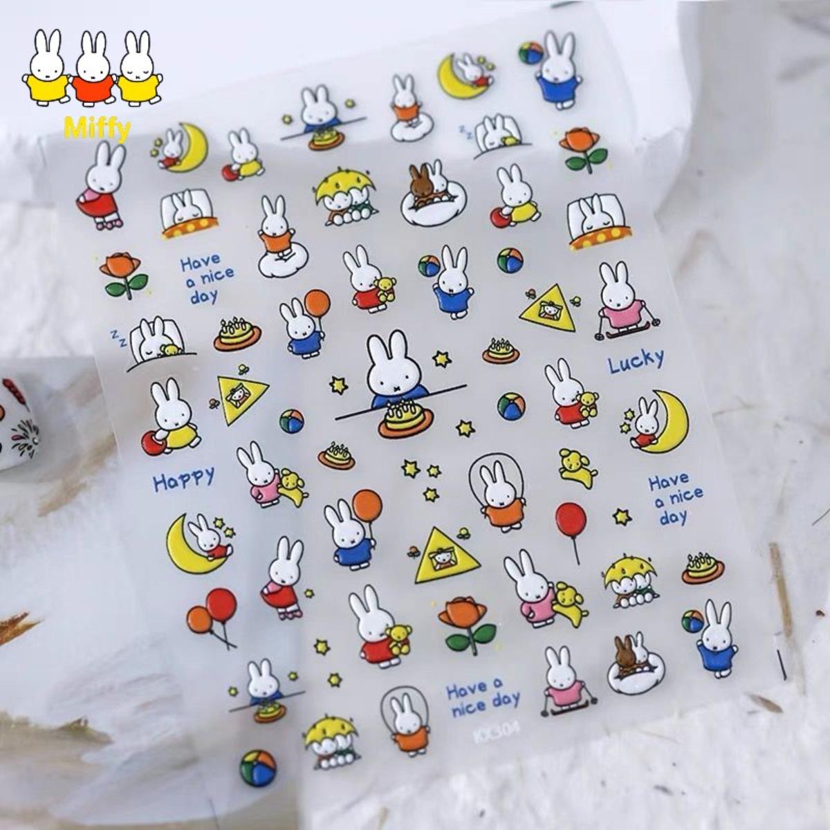 Kawaii Nijntje Konijn Stickers - Fire Tablet Accessories recensie en prijs