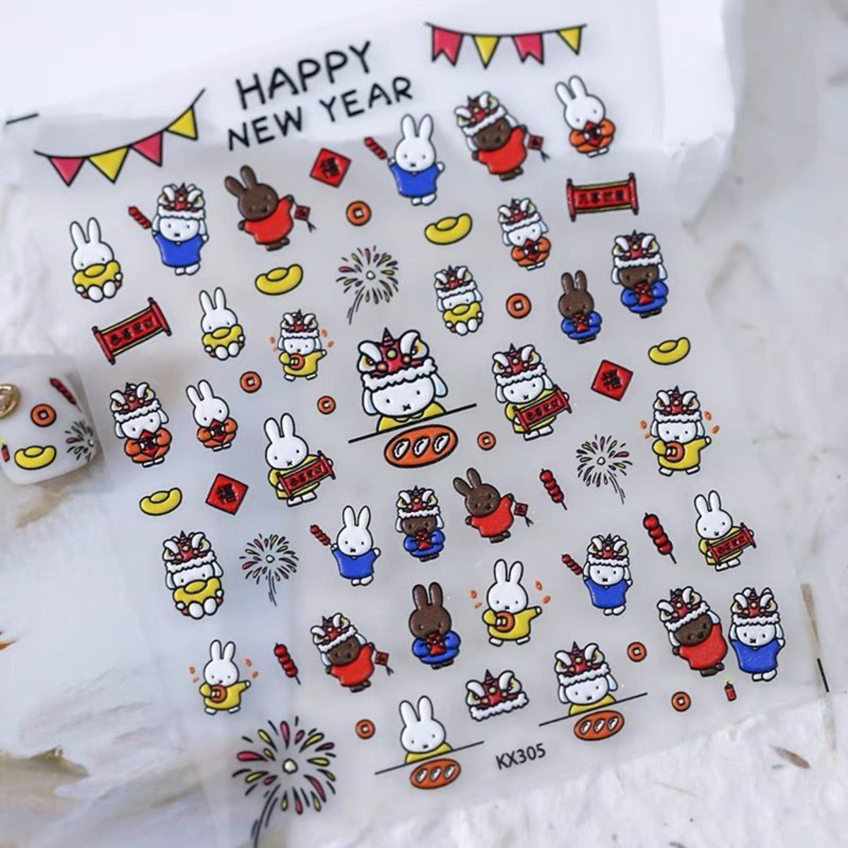 Kawaii Nijntje Konijn Stickers - Fire Tablet Accessories recensie en prijs