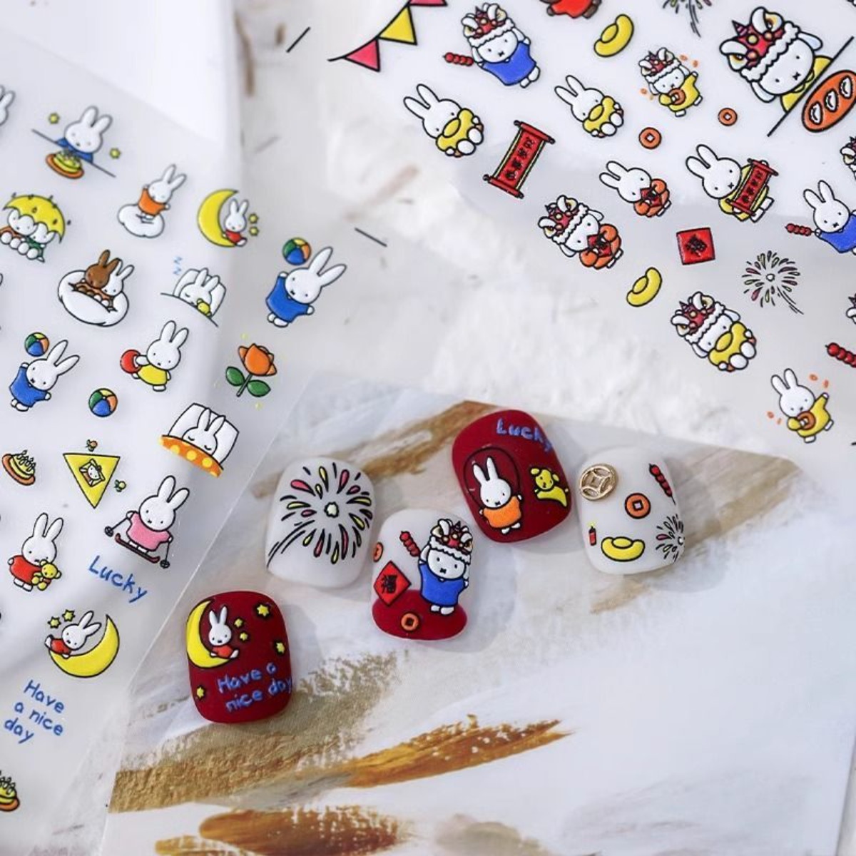 Kawaii Nijntje Konijn Stickers - Fire Tablet Accessories recensie en prijs