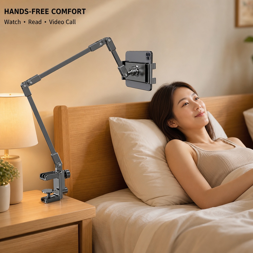 Verstelbare bedtelefoonhouders - Tablet Stand Adjustable recensie en prijs