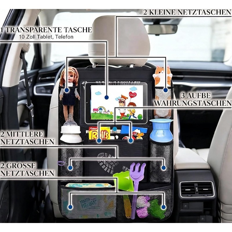 Auto-achterbankorganizer met t - Tablet Cover Accessories recensie en prijs