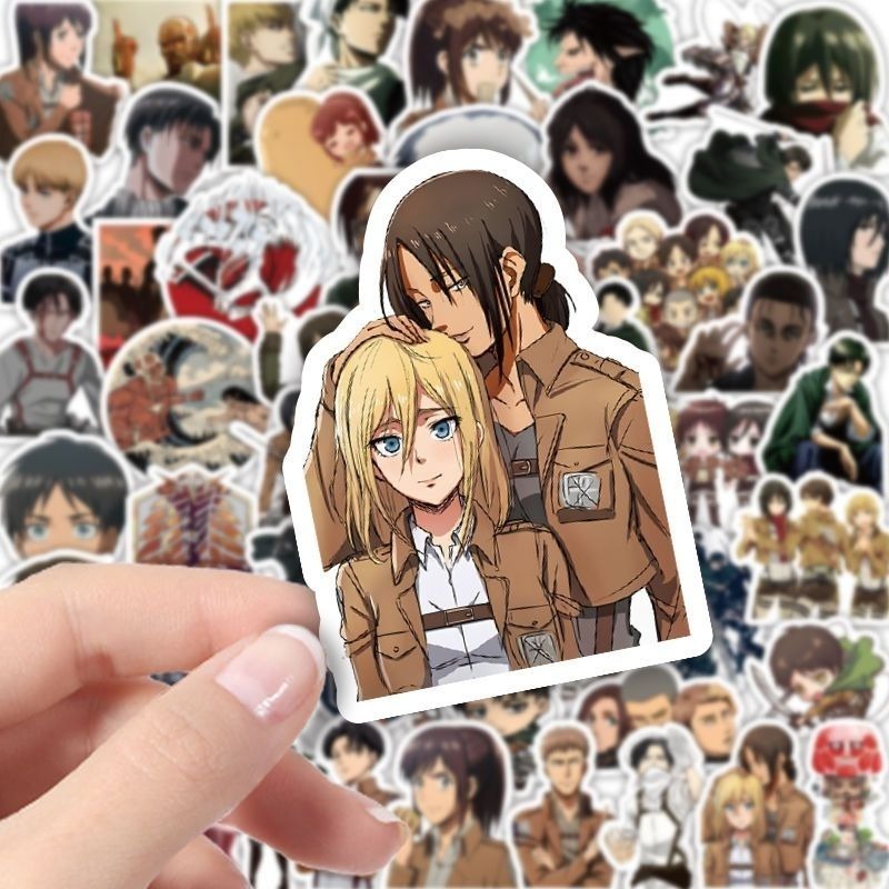 60 stuks Attack on Titan Anime - Tablet Cute Accessories recensie en prijs