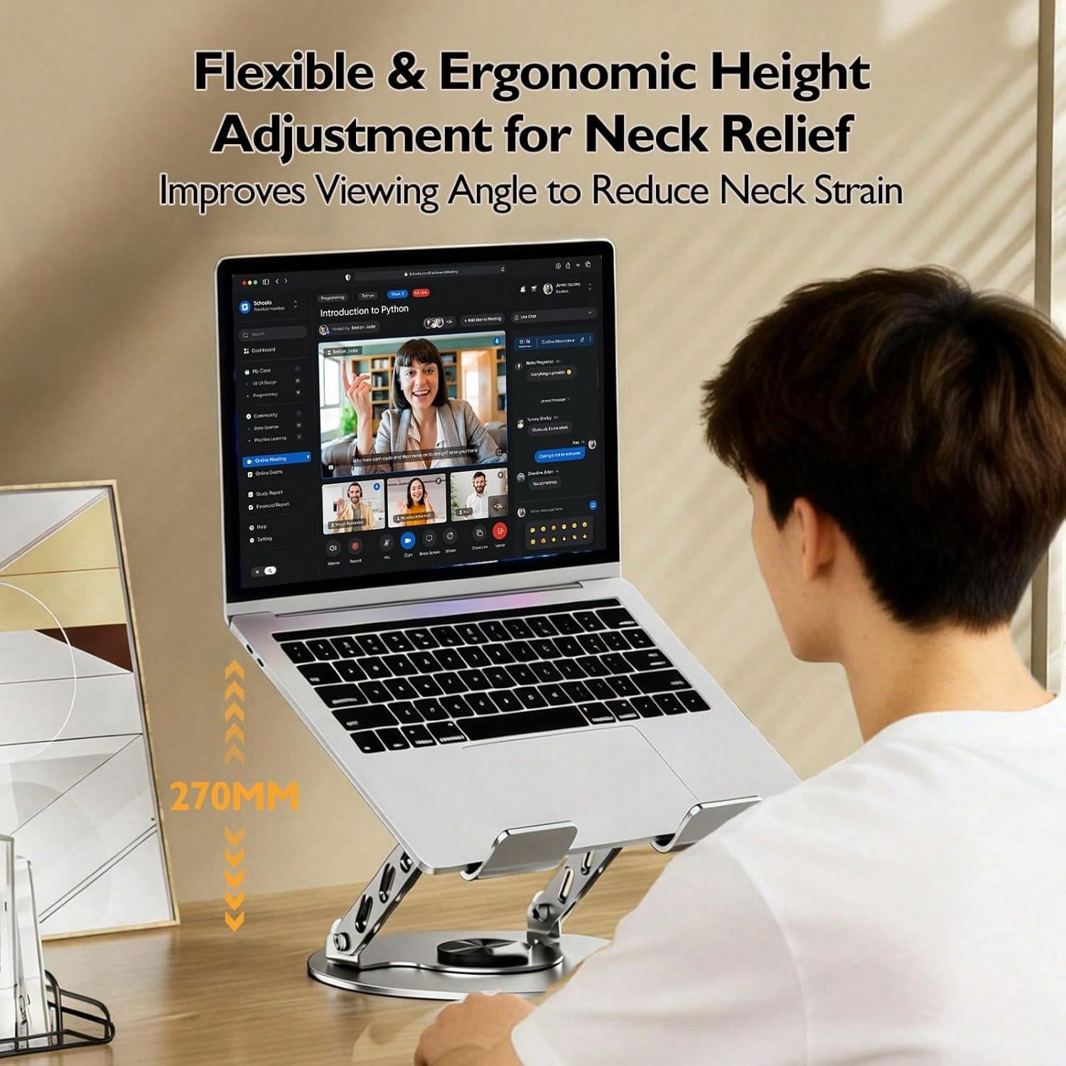 360 °   Draaibare laptopstanda - Tablet Lap Desk recensie en prijs