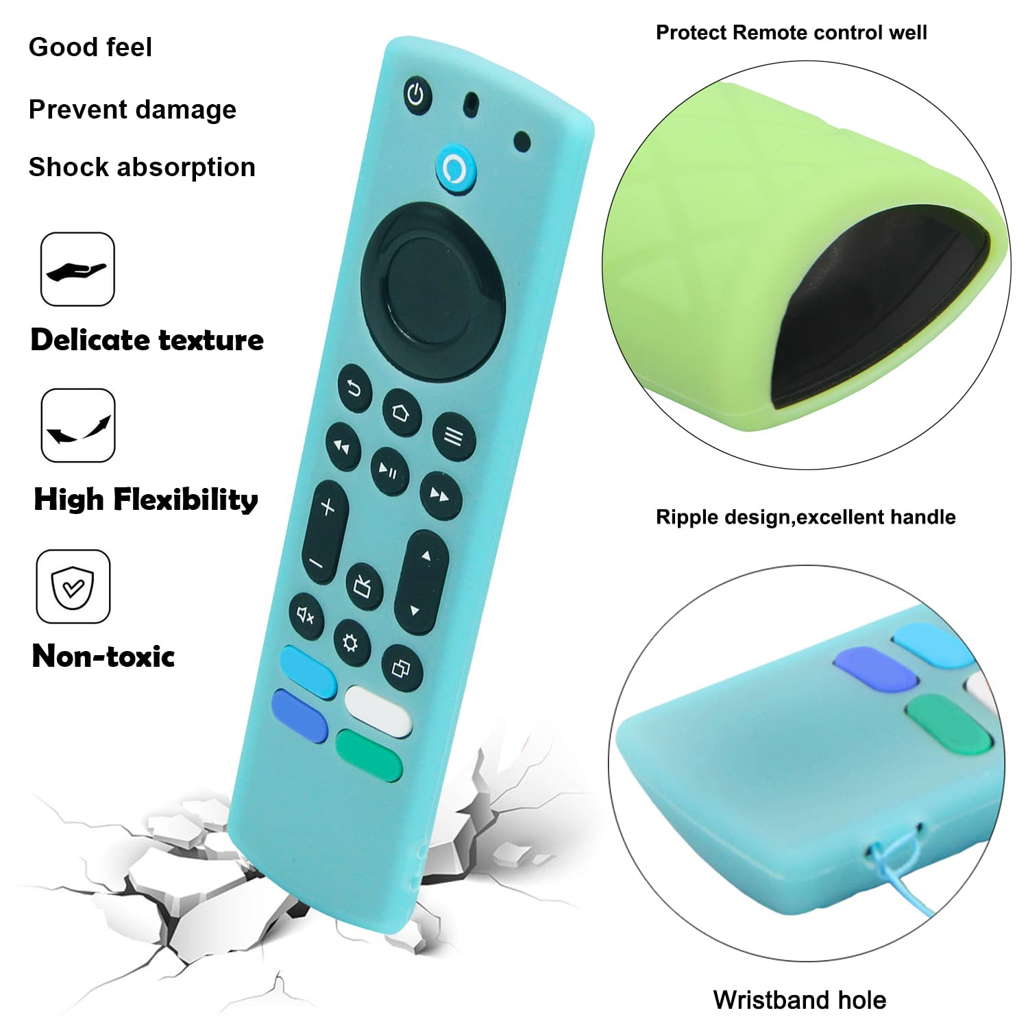 2 Stuks Glow in The Dark Silic - Fire Tablet Accessories recensie en prijs