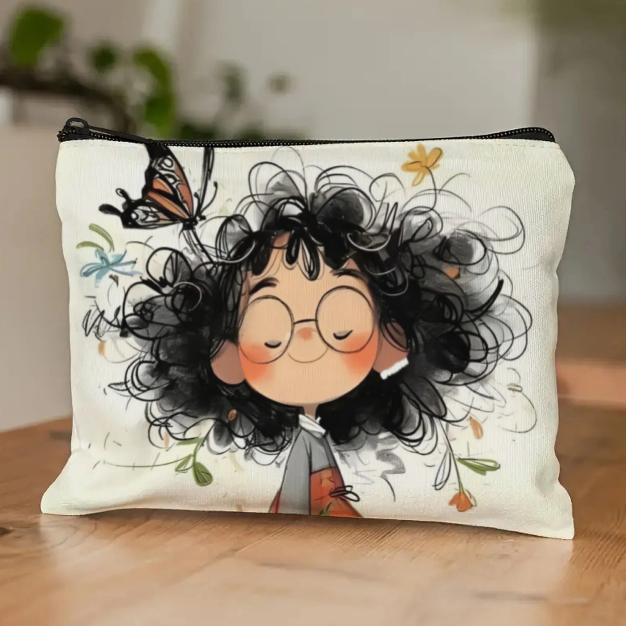 Cartoon meisje make-up tas toi - Case With Pencil Holder recensie en prijs